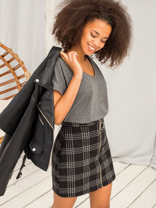 T-shirt-RV-TS-4832.28P-ciemny szary