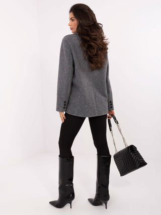 Płaszcz-IT-PL-FL7696.16-ciemny szary