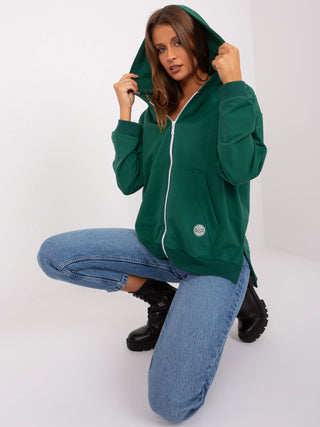 Bluza-RV-BL-9020.01-ciemny zielony