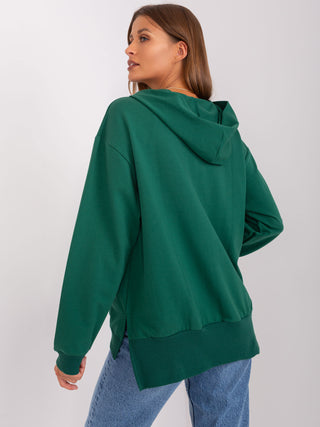 Bluza-RV-BL-9020.01-ciemny zielony