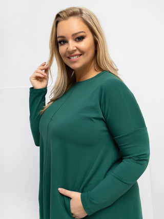 Bluzka-RV-BZ-7054-1.06-ciemny zielony