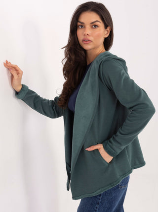 Bluza-D68450M01066D1-ciemny zielony