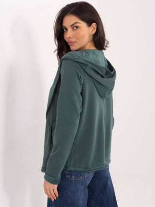 Bluza-D68450M01066D1-ciemny zielony