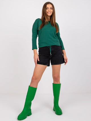 Bluzka-RV-BZ-4691.09P-ciemny zielony