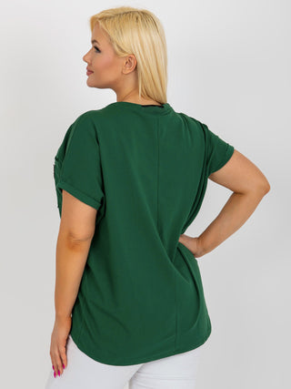 Bluzka-RV-BZ-7883.77-ciemny zielony