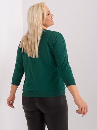 Bluzka-RV-BZ-9193.91-ciemny zielony