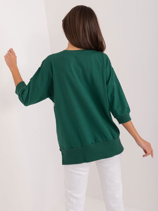 Bluzka-RV-BZ-9421.99-ciemny zielony