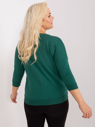 Bluzka-RV-BZ-9140.84-ciemny zielony