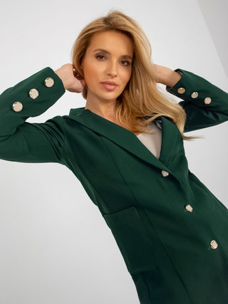 Marynarka-LK-MA-508768.30X-ciemny zielony