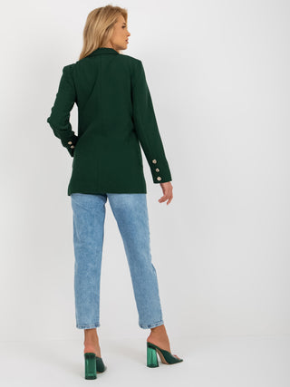 Marynarka-LK-MA-508768.30X-ciemny zielony