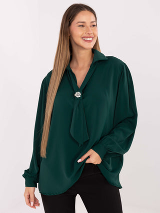 Bluzka-IT-BZ-28913.17-ciemny zielony