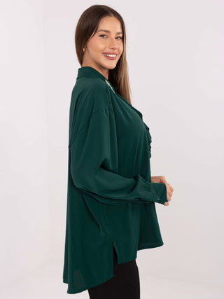 Bluzka-IT-BZ-28995.25-ciemny zielony