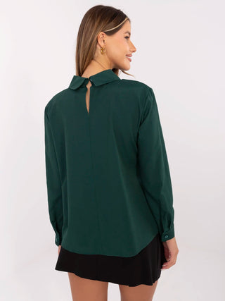 Koszula-LK-KS-508948.67-ciemny zielony