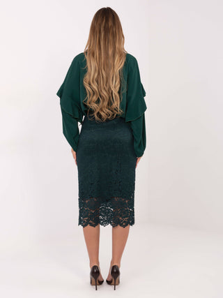 Spódnica-IT-SD-21852.15-ciemny zielony