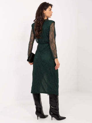 Sukienka-IT-SK-9937.16-ciemny zielony