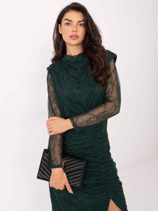 Sukienka-IT-SK-9937.16-ciemny zielony