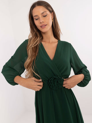 Sukienka-MI-SK-A1405.92P-ciemny zielony