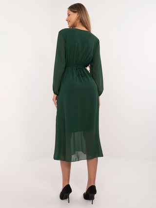 Sukienka-MI-SK-A1405.92P-ciemny zielony