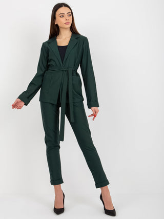 Marynarka-LK-MA-507798-1.15P-ciemny zielony