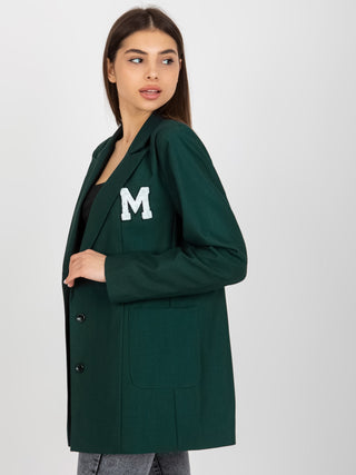 Marynarka-LK-MA-509286-2.45P-ciemny zielony