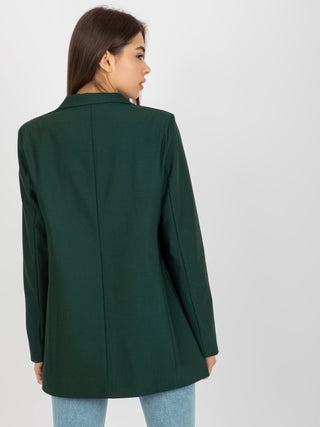 Marynarka-LK-MA-509286-3.01P-ciemny zielony