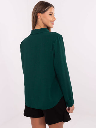 Koszula-MI-KS-91540.59P-ciemny zielony