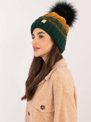 Czapka-JK-CZ-52.17-ciemny zielony