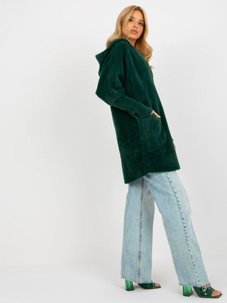 Płaszcz-MBM-PL-19905-1.96P-ciemny zielony