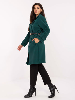 Płaszcz-IT-PL-FL5712.84-ciemny zielony