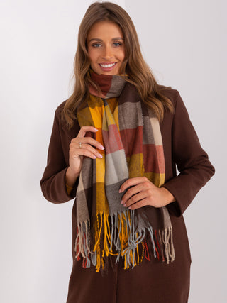 Szalik-AT-SZ-2309.07-ciemny żółty