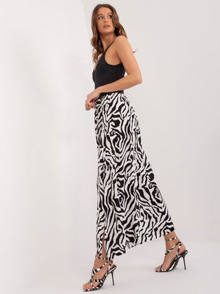 Spódnica-D73771M50223A-czarno-biały