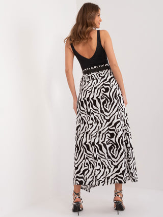 Spódnica-D73771M50223A-czarno-biały