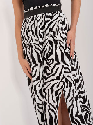 Spódnica-D73771M50223A-czarno-biały