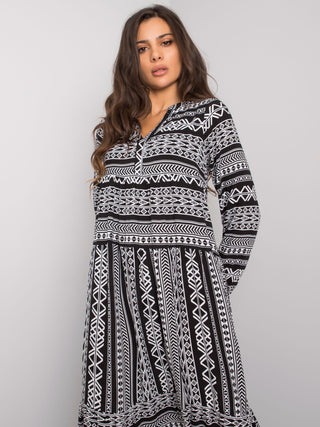 Sukienka-D73771M30225A3EN-czarno-biały