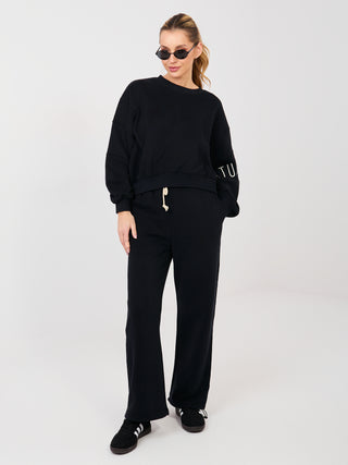 Spodnie dresowe-NS-DR-NS26101.12-czarny