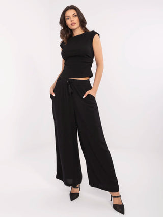 Spodnie-D73761M62237B-czarny