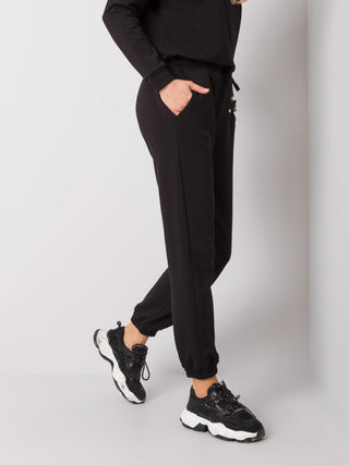 Spodnie dresowe-RV-DR-6120.03P-czarny