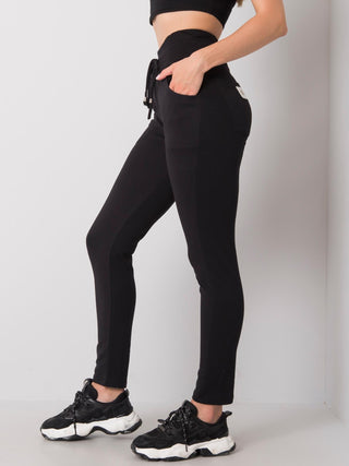 Spodnie dresowe-RV-DR-6713.33P-czarny