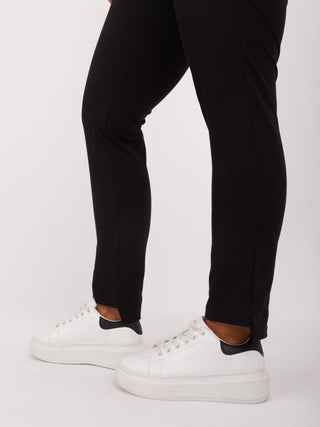 Spodnie dresowe-RV-DR-8930.62-czarny