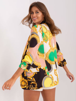 Marynarka-DHJ-MA-7684B-3.95P-czarno-beżowy