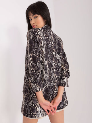 Marynarka-DHJ-MA-7684AB-2.94P-czarno-beżowy