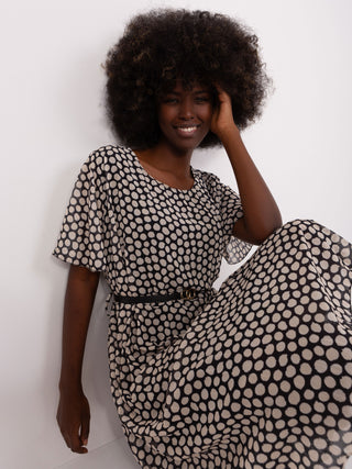 Sukienka-DHJ-SK-11533-1.76-czarno-beżowy