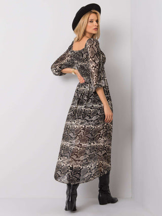 Sukienka-TW-SK-BI-8029.41-czarno-beżowy
