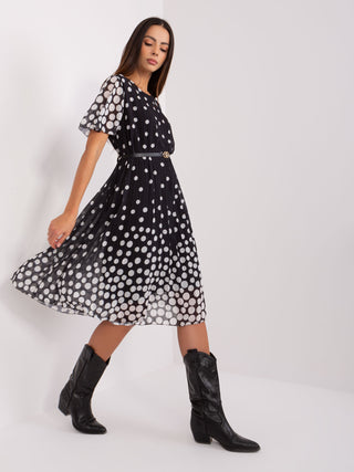 Sukienka-DHJ-SK-11533.87-czarno-biały