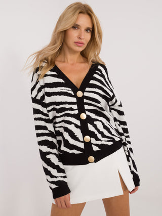 Sweter-PM-SW-C81005.42-czarno-biały