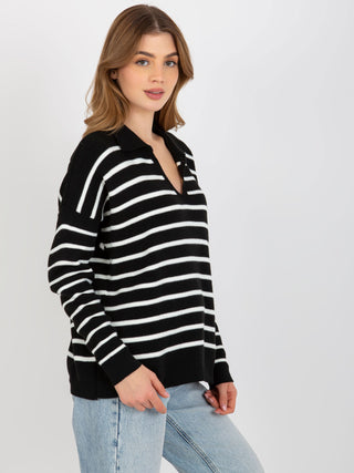 Sweter-TO-SW-1711-3.15-czarno-biały