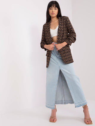 Marynarka-DHJ-MA-7684AB-5.87P-czarno-beżowy