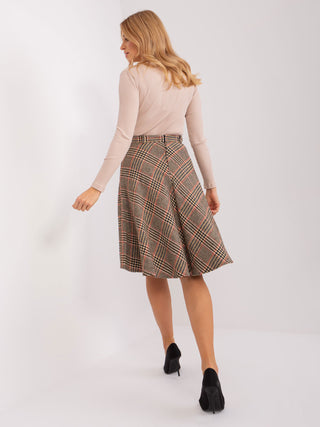 Spódnica-LK-SD-508387.79P-camelowy