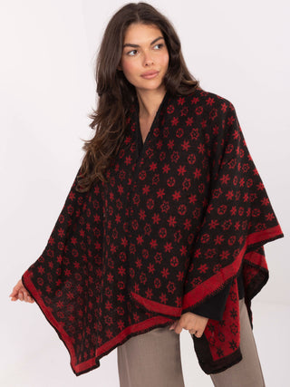 Poncho-AT-PN-7661.89-czarno-czerwony