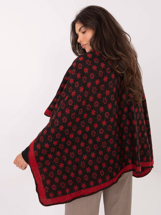 Poncho-AT-PN-7661.89-czarno-czerwony